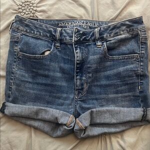 American Eagle Outfitters Women's Classic Blue Jean Shorts